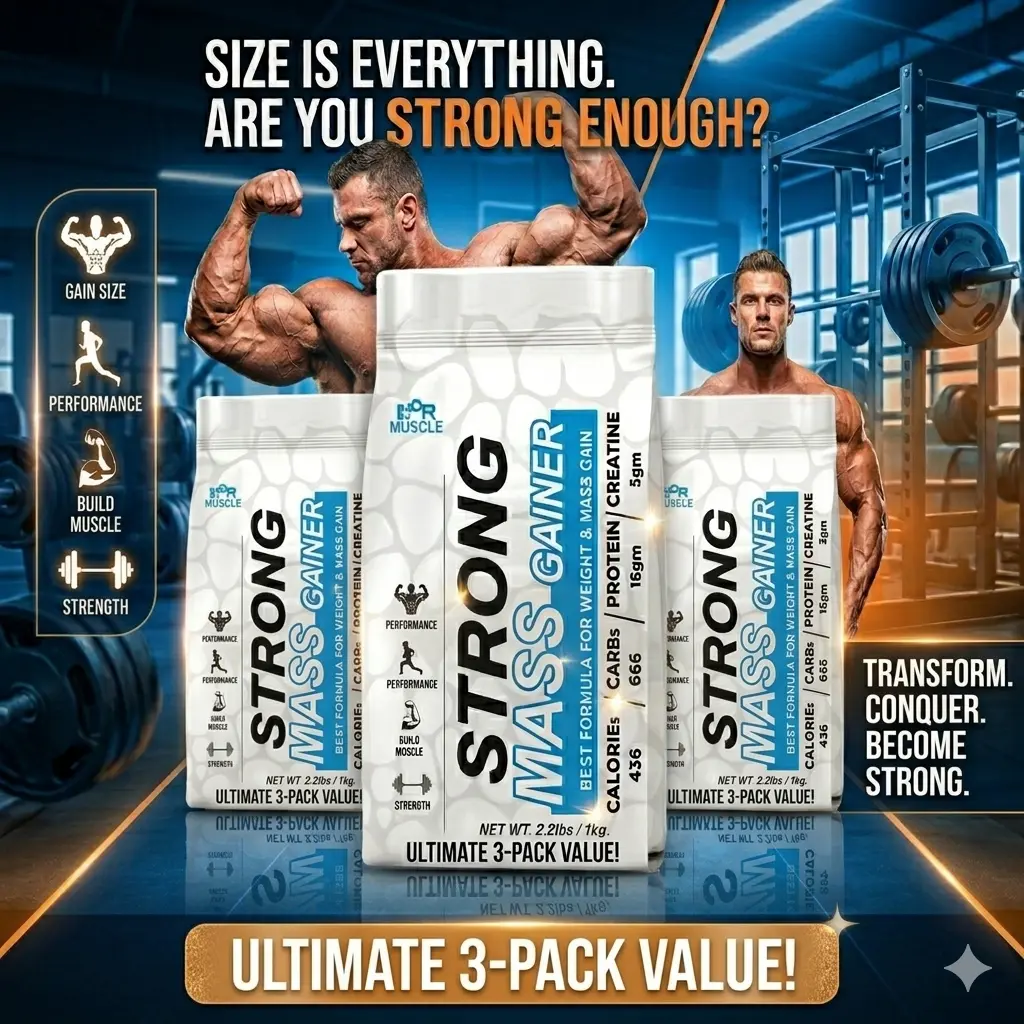 mormuscle mass gainer 3 combo pack
