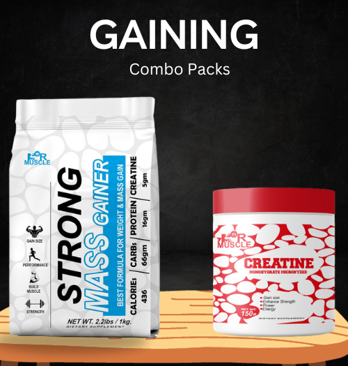 Mass Gainer + Creatine Combo Pack Offer