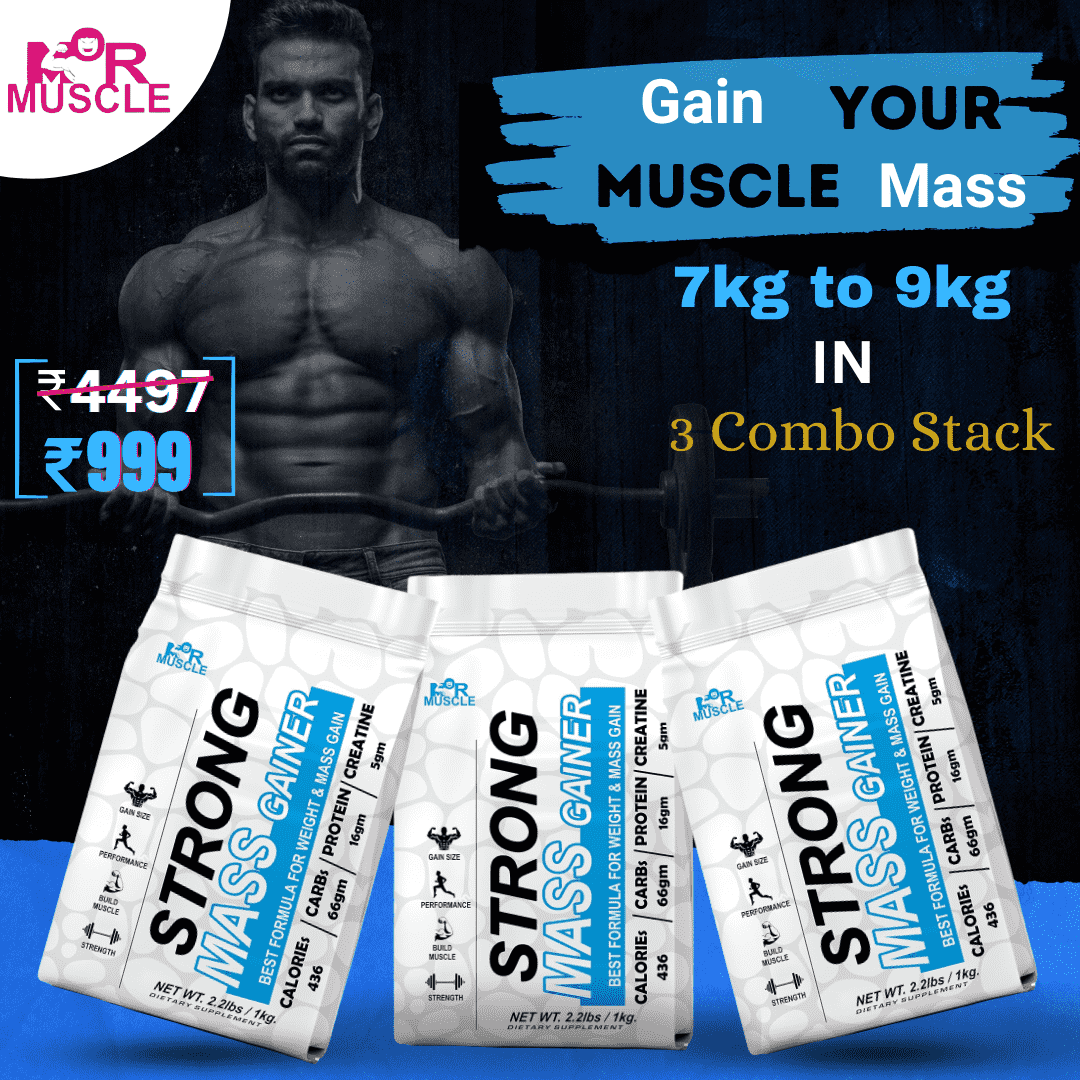 Strong Mass Gainer Combo Stack