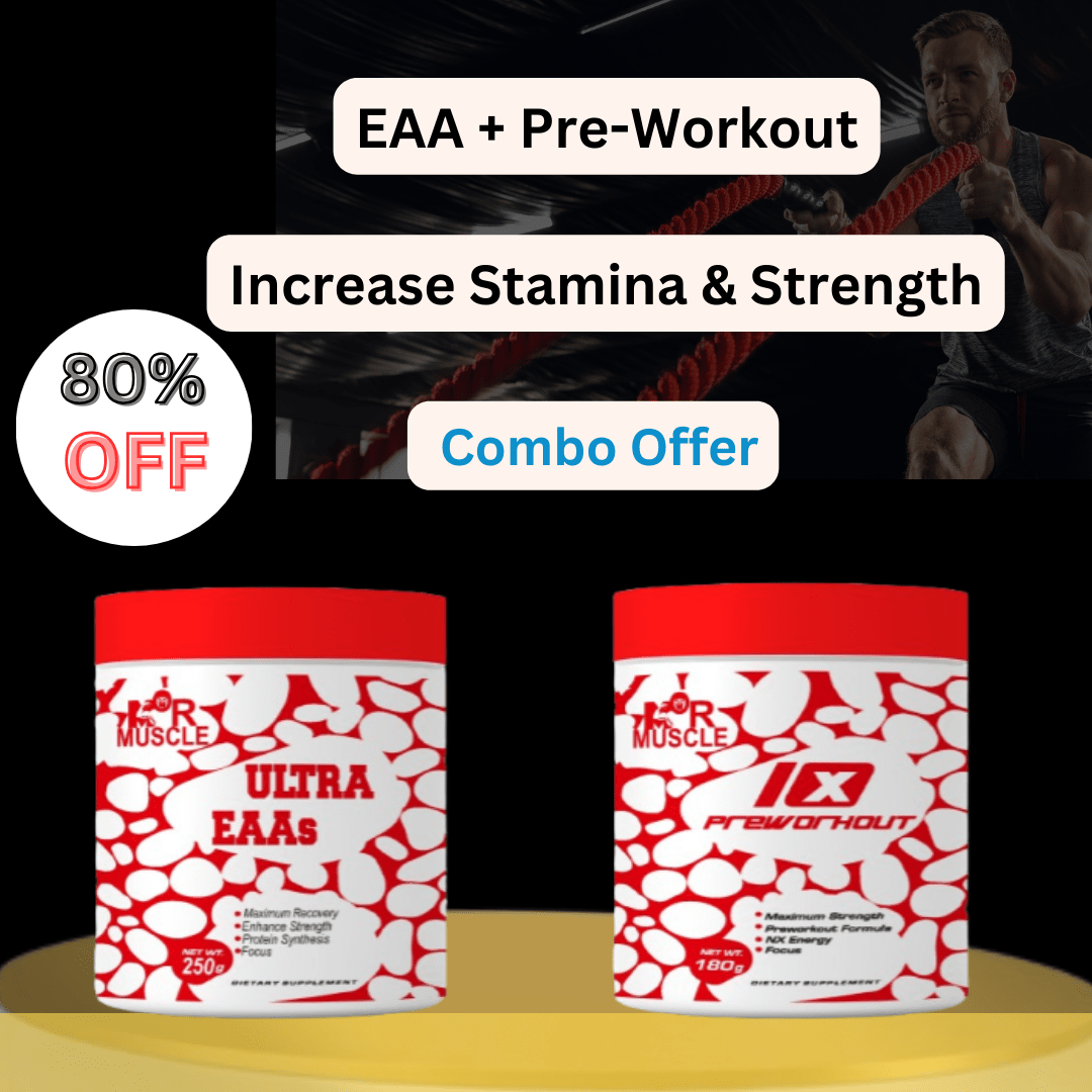 EAA and Pre workout Combo supplement nutrition